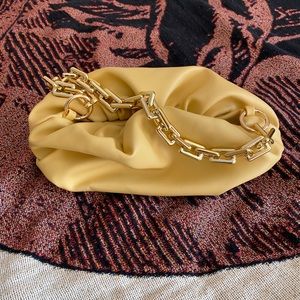 Pleather slouch purse